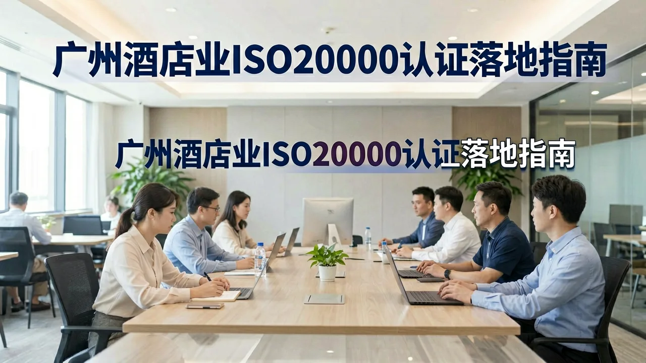 广州酒店业ISO20000认证落地指南